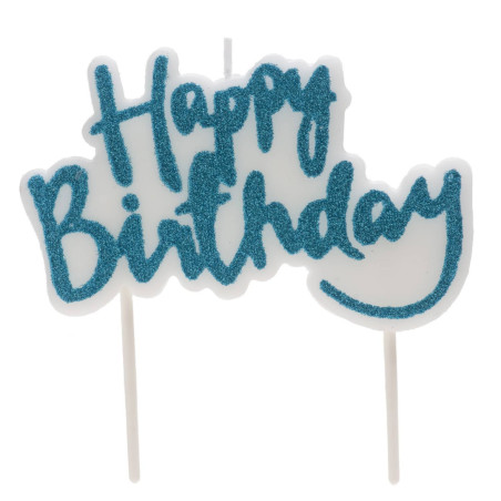 feliz aniversário-vela-azul-brilho