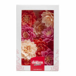 15 flores de lótus em bolo de pão ázimo