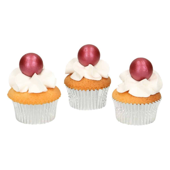 8 bolas de chocolate rubi