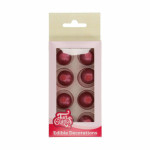 8 bolas de chocolate rubi