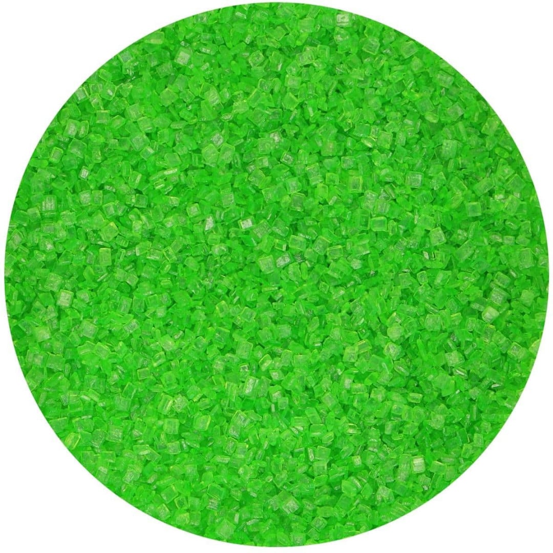funcakes verdes cor de açúcar