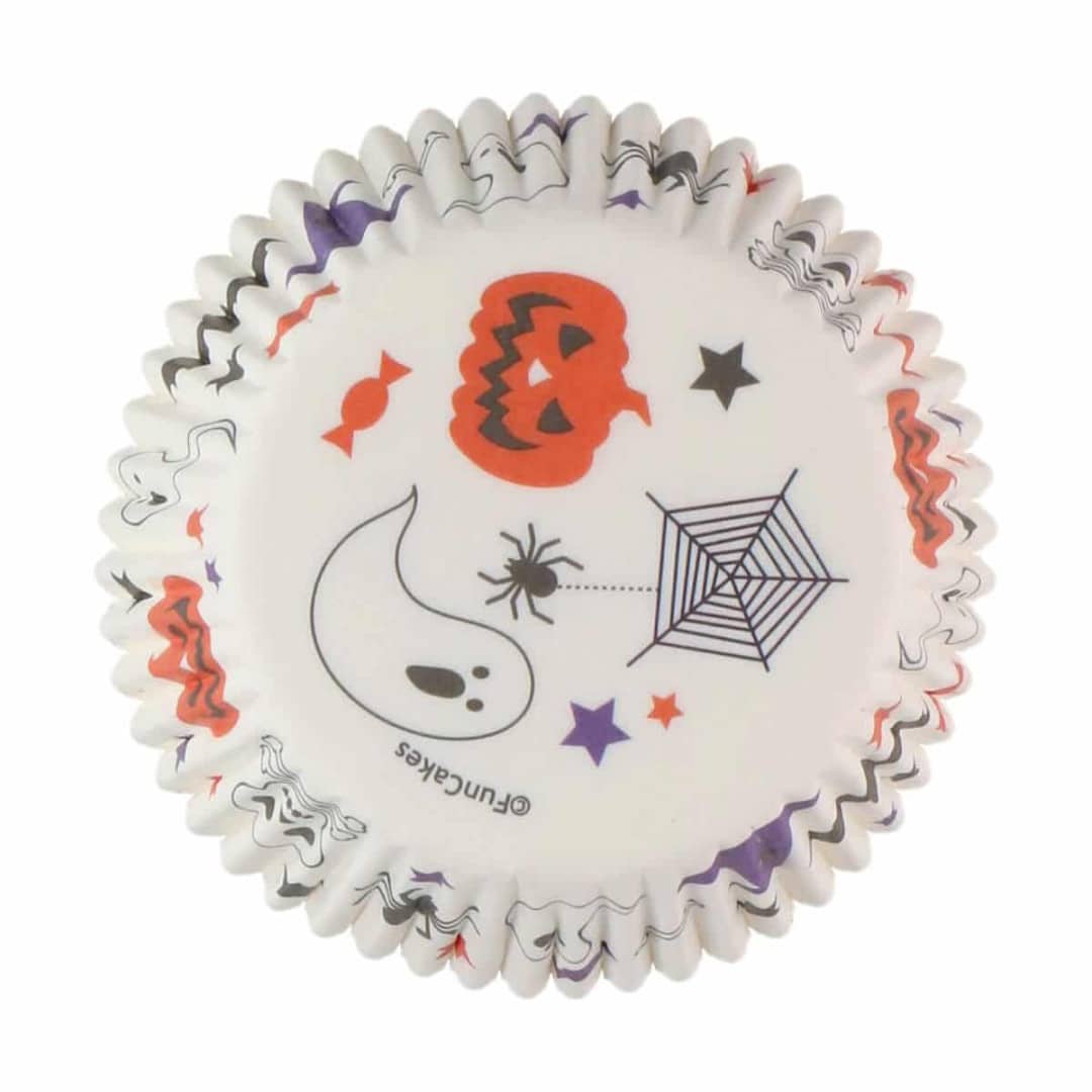 48 forminhas de cupcake de Halloween