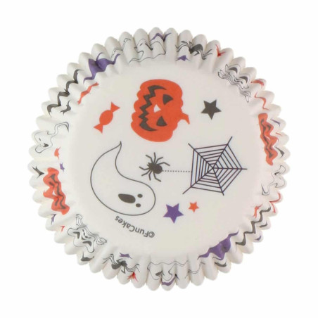 48 forminhas de cupcake de Halloween