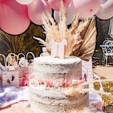 ideia de bolo-de-chá-de-bebê-rosa