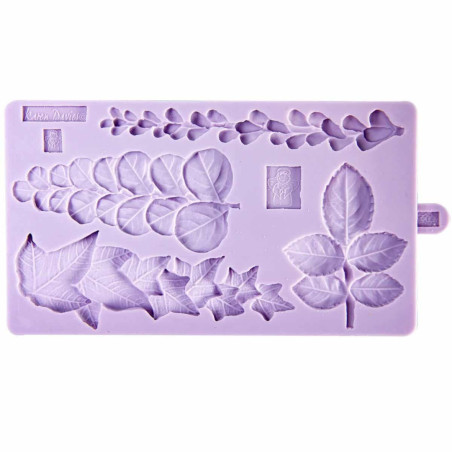 flores trepadeiras em molde de silicone