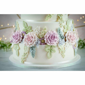 Molde de silicone Flores trepadeiras