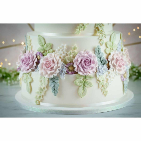 molde-de-silicone-flores-escaladas-material-pasta-de-açúcar