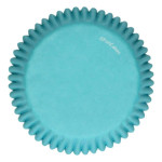 48 forminhas de cupcake turquesa