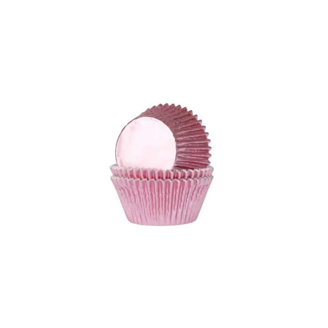 36 mini caixas de metal rosa