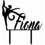 topo de bolo de ginástica para personalizar