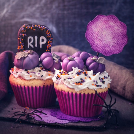 miçangas-preto-roxo-laranja-cupcake-halloween