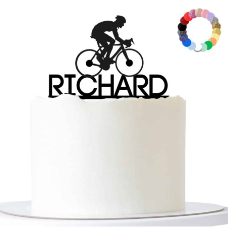 ideia de bolo de ciclista