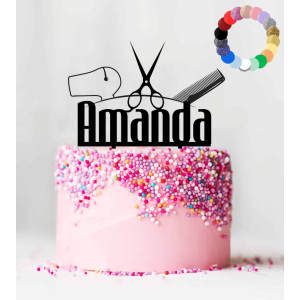 ideia de bolo de penteado
