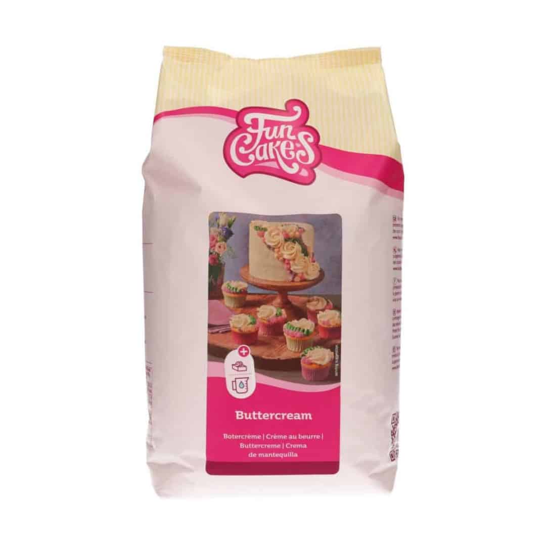 mistura de creme de manteiga para bolos funcakes de 4 kg