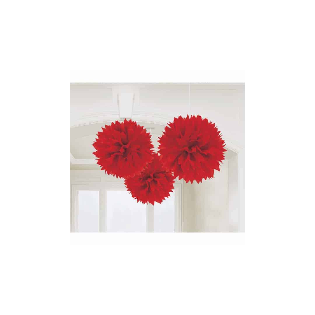 3-pompons-vermelhos-para-pendurar-40 cm