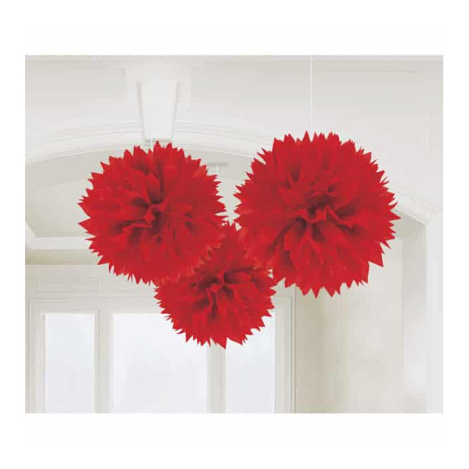 3-pompons-vermelhos-para-pendurar-40 cm
