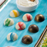 chocolates meia esfera