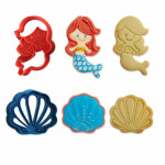 biscoitos de areia de sereia