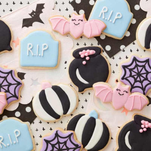 7 cortadores de biscoitos da Casa Assombrada - Halloween