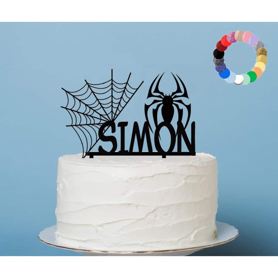 ideia de bolo do homem-aranha