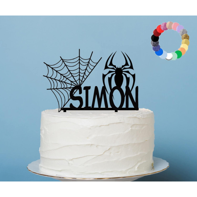 ideia de bolo do homem-aranha