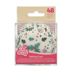 48-capas-de-cupcake-folhas-de-azevinho-funcakes-de-natal