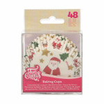 48 casos de cupcake funcake de natal