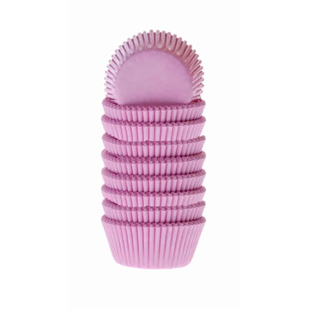 500 forminhas de cupcake rosa