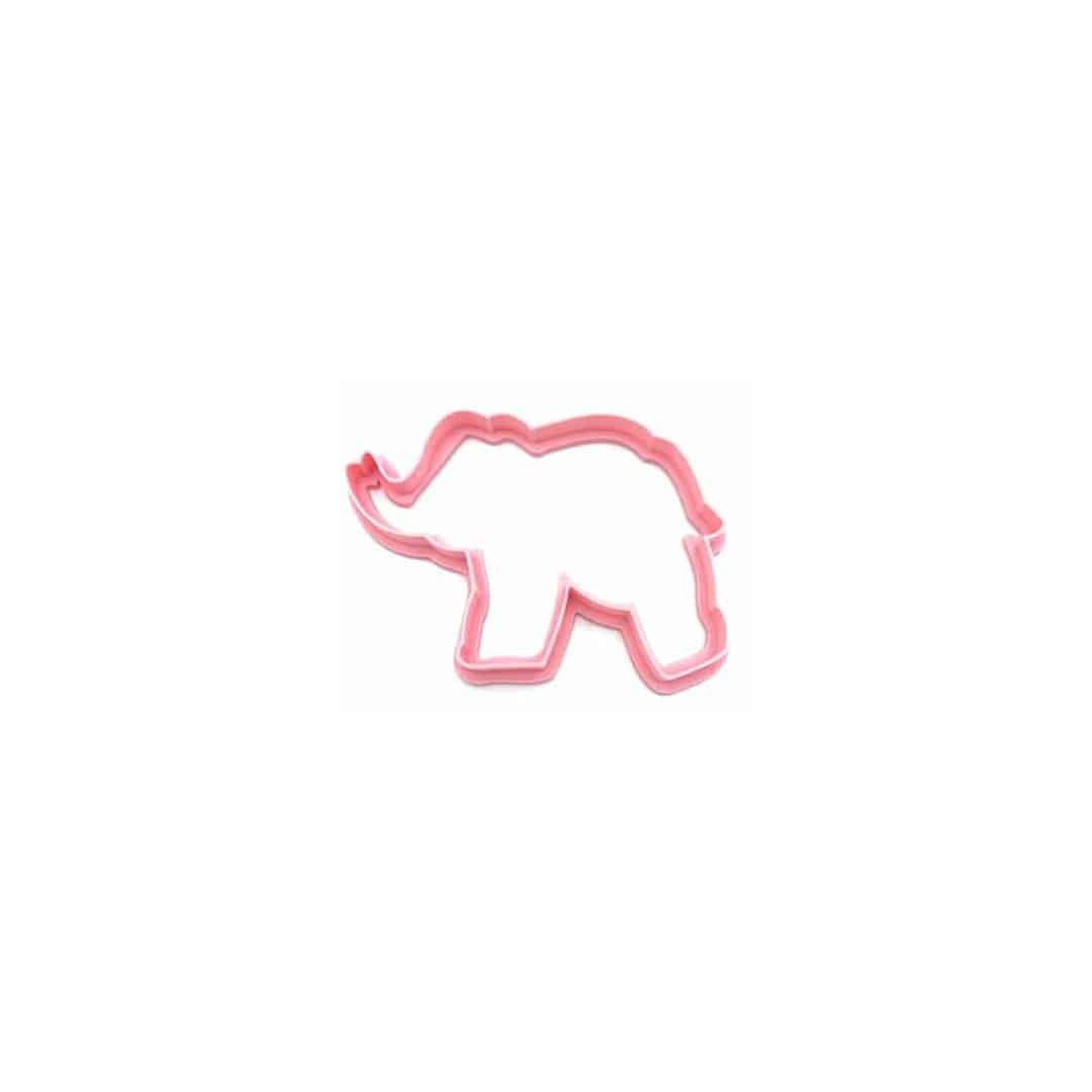 cortador de biscoitos de elefante