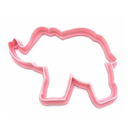 cortador de biscoitos de elefante