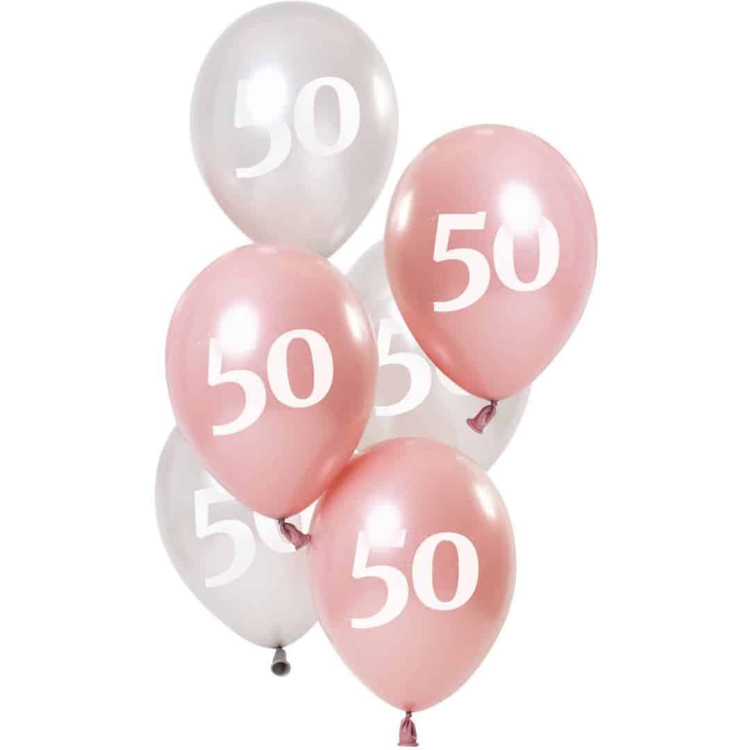 Buquê de balão de 50 anos