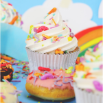 cupcakes-polvilha-arco-íris