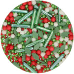 Mistura de sprinkles de natal FunCakes Holiday