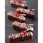 sobremesas individuais de chocolate