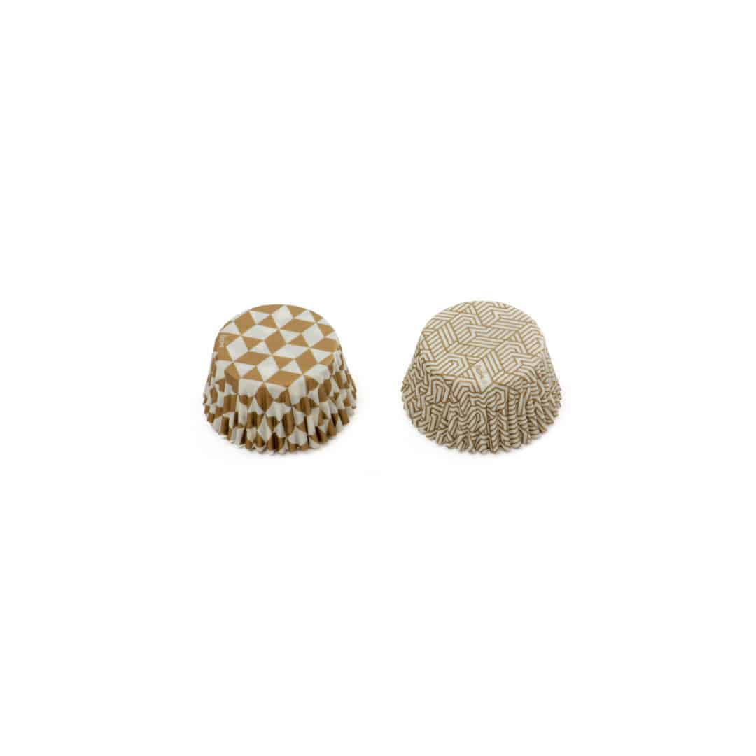 Capas para cupcake com 36 formas geométricas