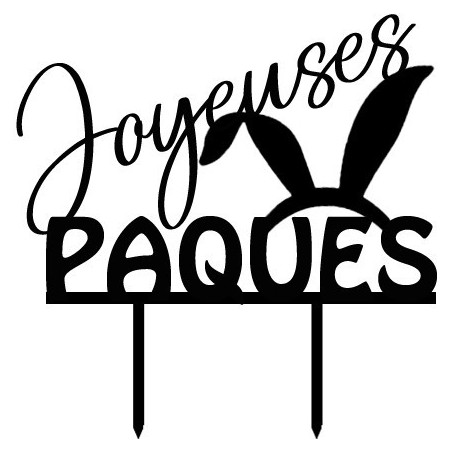 topo de bolo de páscoa