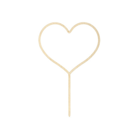 topo de bolo-coeur-en-bois