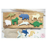 areias de dinossauro decoradas