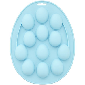 Molde de bolo de silicone para ovo de páscoa