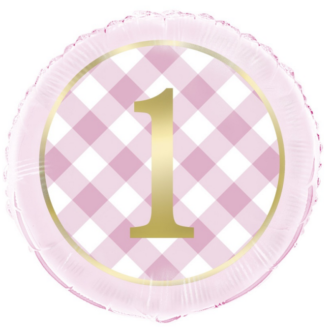 aniversário-balão-1-ano-rosa-vichy