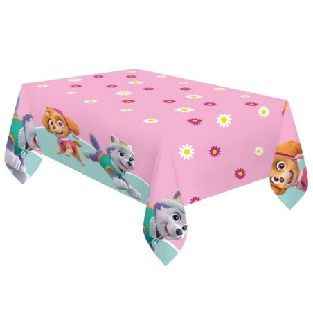 toalha de mesa feminina da Patrulha Canina