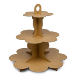 display de bolo kraft-3-story
