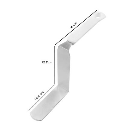 design de bolo de material de espátula angular