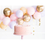 6 velas longas rosa pastel