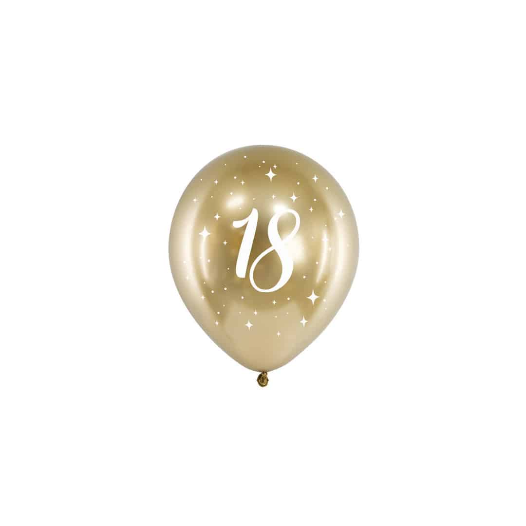 balões-de-ouro-conjunto-de-6 para jovens de 18 anos