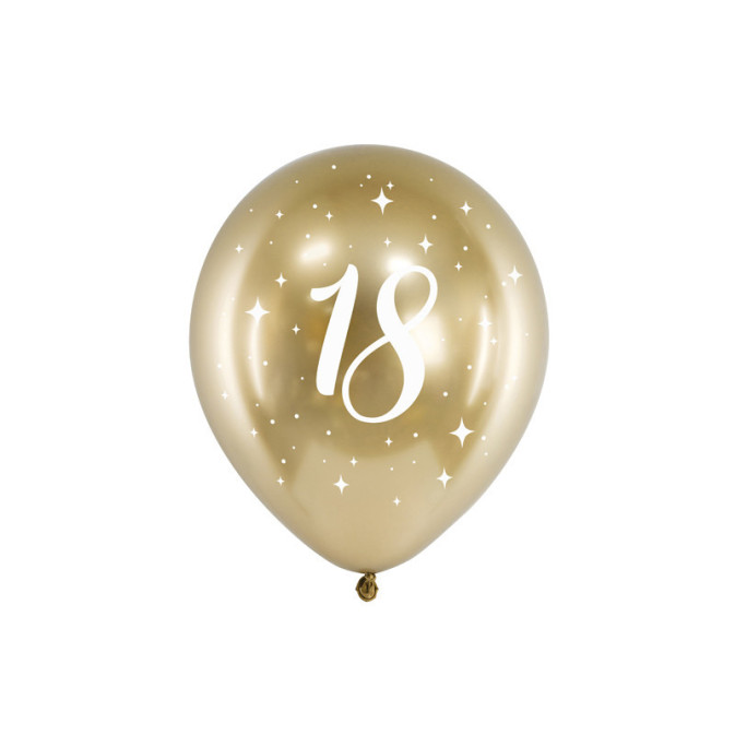 balões-de-ouro-conjunto-de-6 para jovens de 18 anos