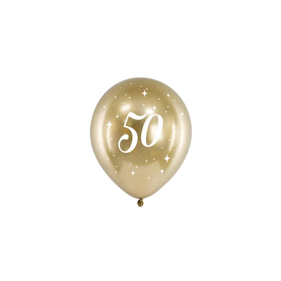 balões-50 anos-ouro-conjunto-de-6