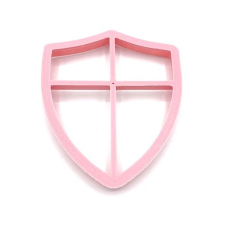 cortador de escudo de biscoito