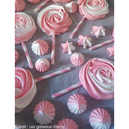 pó de merengue pronto para usar