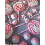 pó de merengue pronto para usar